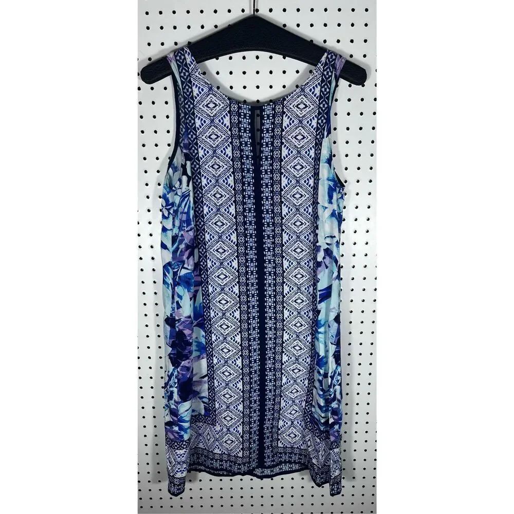 Tommy Bahama sleeveless tropical dress size S